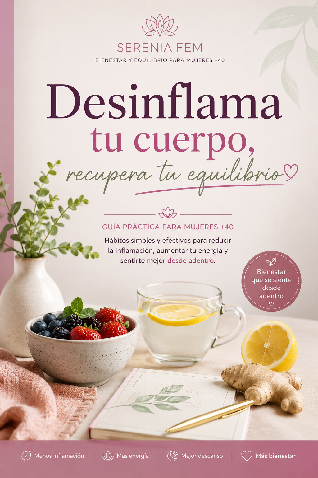 🌸 Desinflama tu cuerpo, recupera tu equilibrio