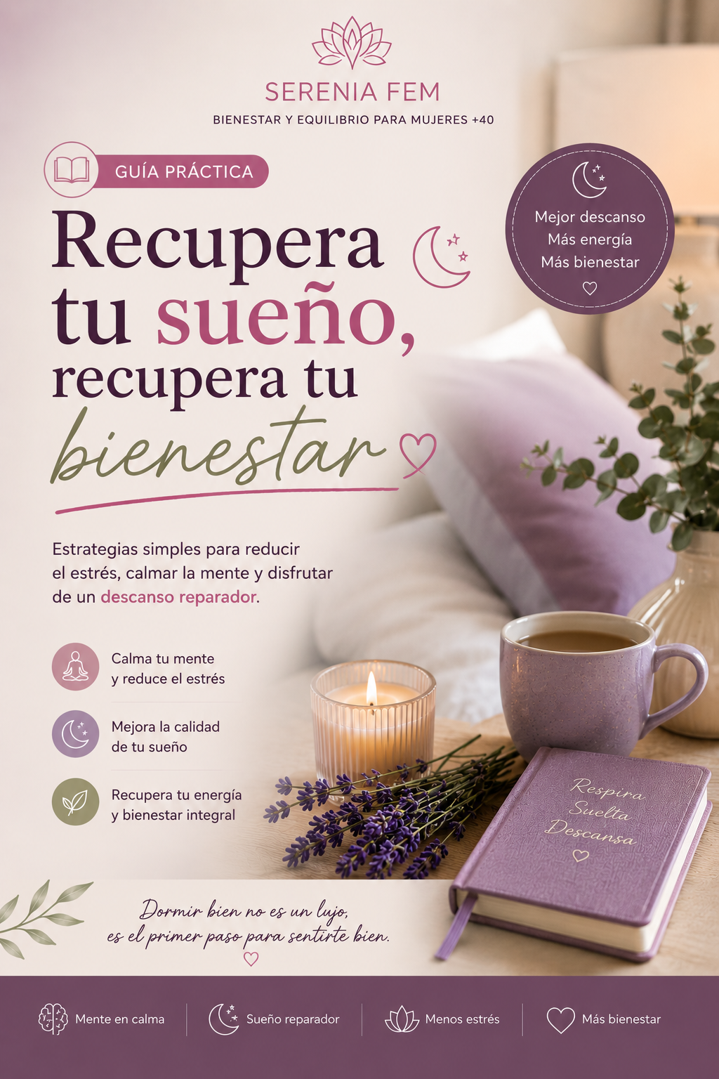 🌙 Recupera tu sueño, recupera tu bienestar